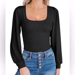 Puff Sleeve Bodysuit